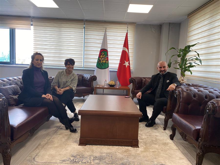 Denizbank Manisa Şube Müdürü Sayın Nihan ÇELİK 'in Baromuza Ziyareti