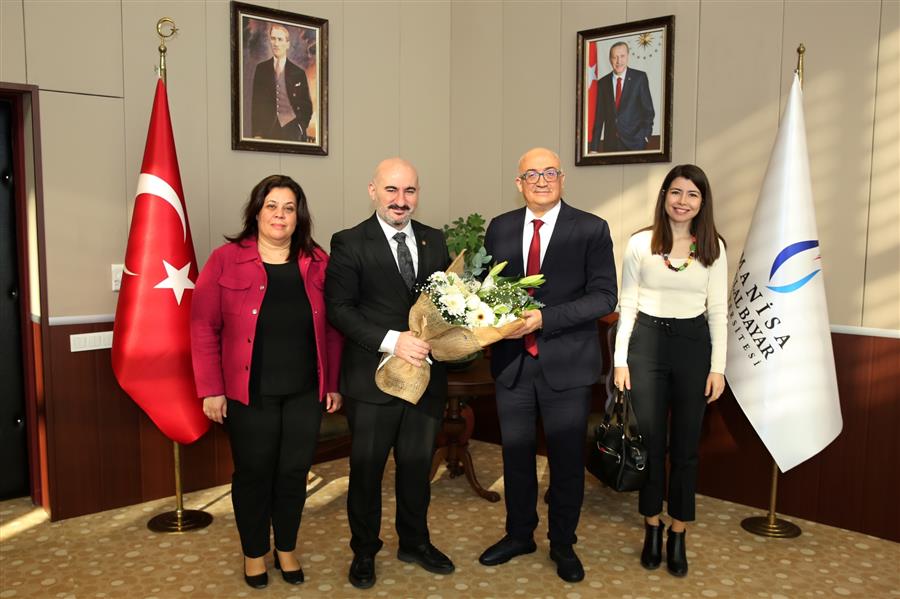 Celal Bayar Üniversitesi Rektörü Sayın Prof. Dr. Ahmet ATAÇ’ a Ziyaretimiz